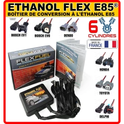 Boitier de Conversion Ethanol 85 - 6 cylindres - Kit Ethanol Flex E85