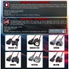 KIT ETHANOL FLEX E85 - BOITIER BIOETHANOL FLEX de 3 à 8  CYLINDRES - KIT E85